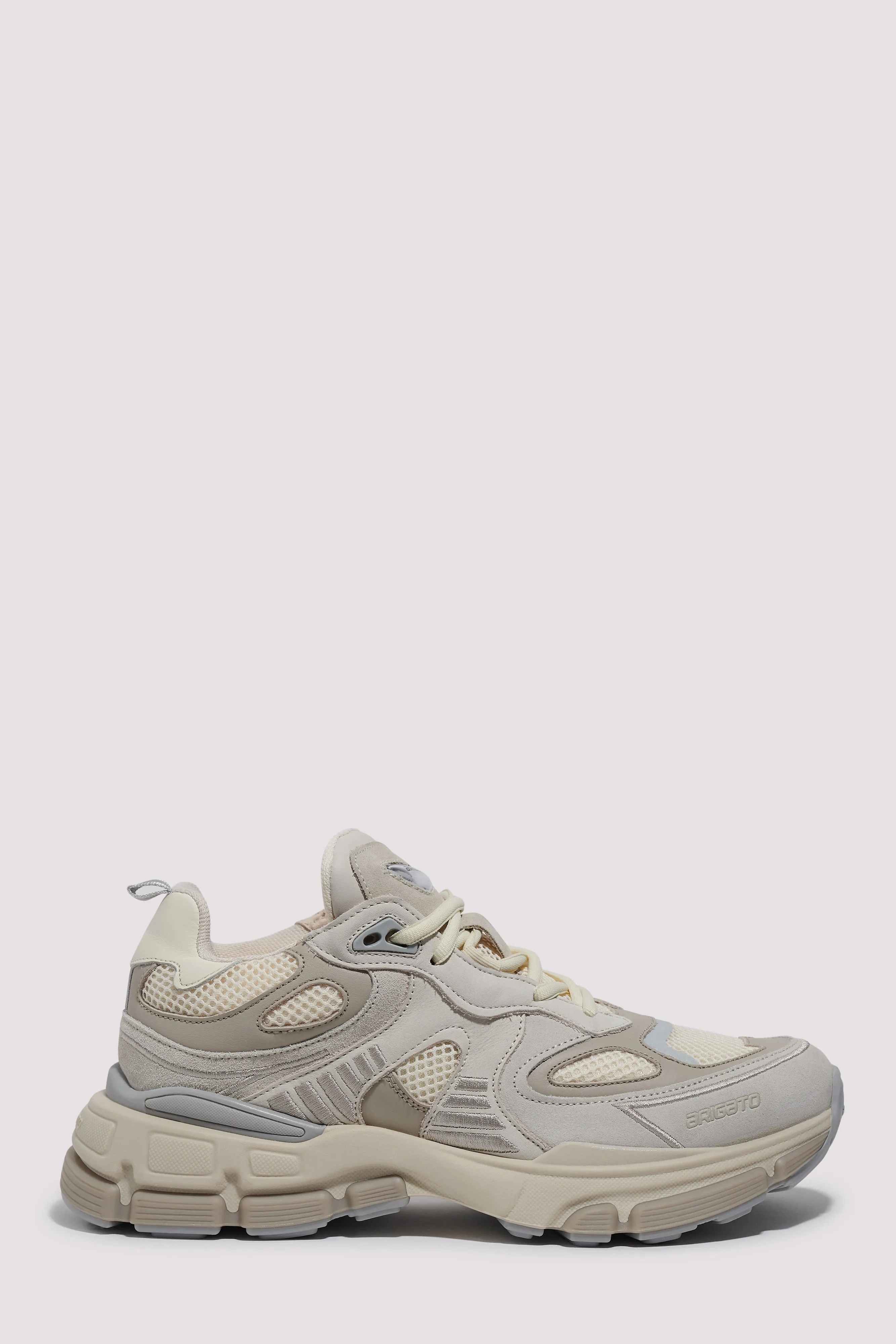 Beige and Grey Ghost Trainers