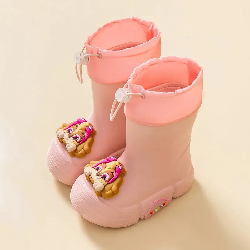 Children's Rain Boots Anti Slip Waterproof Children's Rain Shoes Kids'