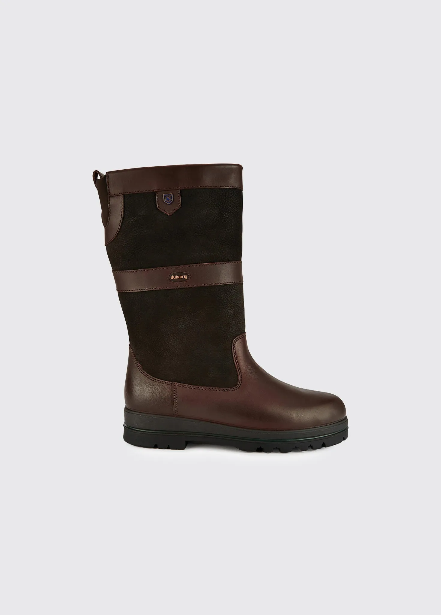 Donegal Mens Insulated Country Boot - Black/Brown