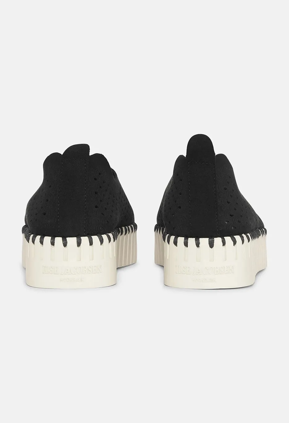 Platform Slip On With Cut Outs